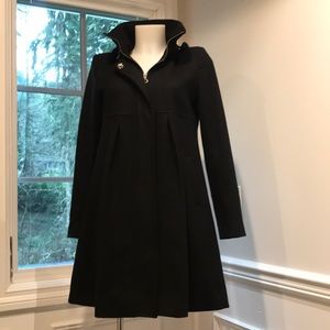 DNKY Black Wool pleated Jacket